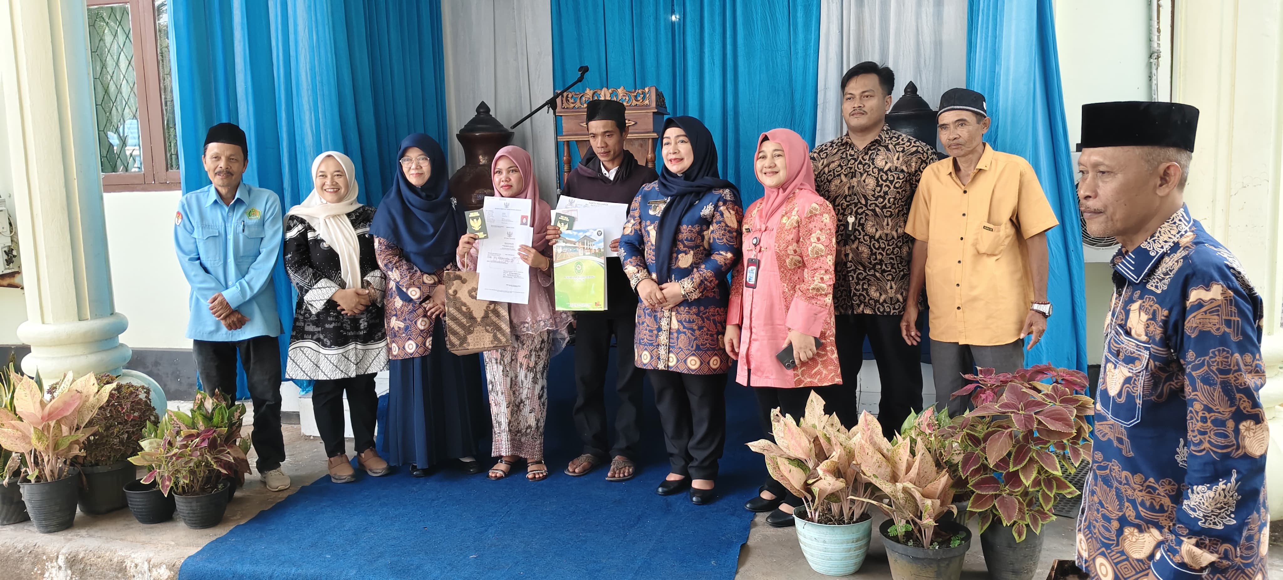 kegiatan nikah isbat warga desa tamiang